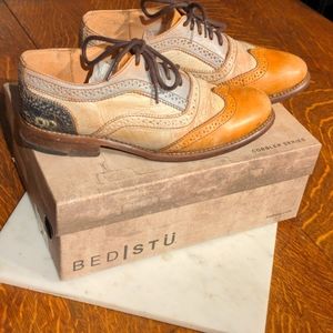 BED STU Channing Oxford Wingtip Shoes Sundance 8